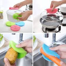 (3 Pcs lot) Magic Silicone Dish Washing Brush Bowl Pot Pan Wash Cleaning