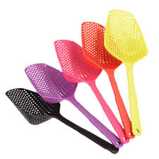 Plastic Slotted Spoon Strainer Drain Water