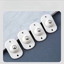 4PCS/Set Adhesive Pully Castor Ball Transfer Unit for Storage Box,