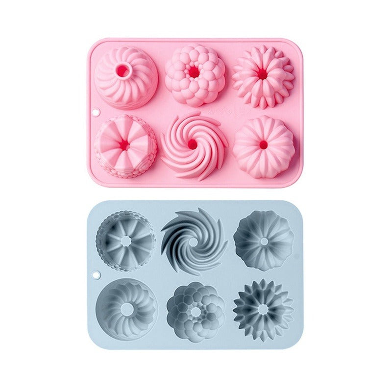 3D Silicone Chocolate Pud Cake For Pastry