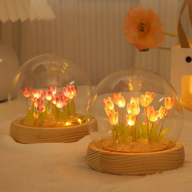 LED Acrylic Tulip night lamp